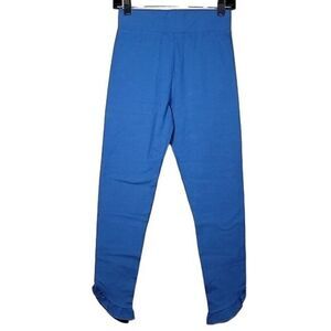 NWOT LOGO by Lori Goldstein Knit Pull-On Leggings with Ruffle Hem Sz XXS